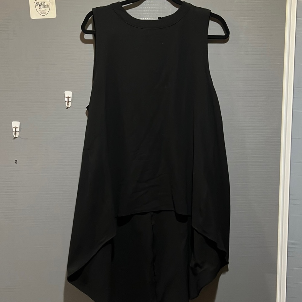 XL Wrangler Black Hi/Low Tunic